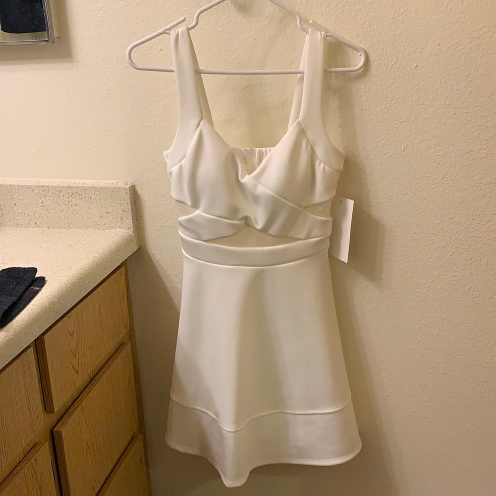 White dress